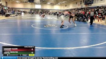 138 lbs Cons. Round 3 - Zachary Olson, Farmington vs Jaxon Mikolyzk, Prior Lake