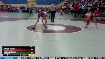 1 - 113 lbs Quarterfinal - Jaxon Ward, George Wythe vs Jesse Oldham, Riverheads