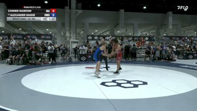 61 kg Cons. Rd Of 16 - Conner Diamond, California vs Alexander Hague, Colorado Mesa Wrestling Club