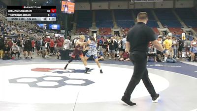 132 lbs Champ. Rd Of 64 - William Coleman, Colorado vs Tavarius Briar, Illinois