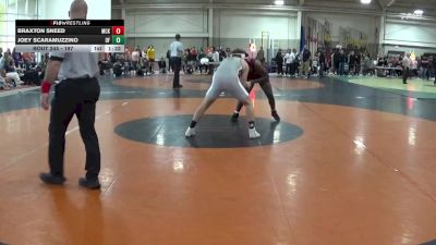 197 lbs Prelim - Braxton Sneed, McKendree vs Joey Scaramuzzino, Lake Erie College