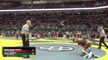 D2-165 lbs Cons. Round 2 - Mack Parsley, WCH Washington vs Devin Shaw-Mason, Padua Franciscan