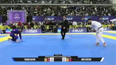 João Venturi vs Tainan Dalpra 2026 European Jiu-Jitsu IBJJF Championship