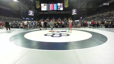 150 lbs Cons. Rd Of 32 - Stone Redmon, MI vs Grayson Baumann, IN