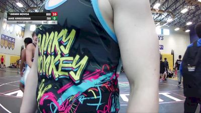 157 lbs Champ. Round 2 - Chance Gatley, Attack vs Branson Dodge, Funky Monkey