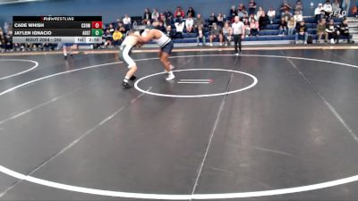 285 lbs Quarterfinal - Jaylen Ignacio, Adams State vs Cade Whish, Colorado School Of Mines