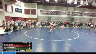 102 lbs Cons. Semi - Elijah MARTINEZ, Jordan Junior Wrestling vs Blake Hunt, Grantsville Wrestling Club