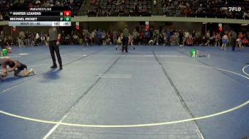 65 lbs Cons. Round 2 - Michael Hickey, Levici Prep vs Hunter Leavens, Dc Elite