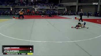 50 lbs Semis (4 Team) - Upton Klepperich, Z-M (Zumbrota/Mazeppa) vs Landen Cooreman, Wabasso
