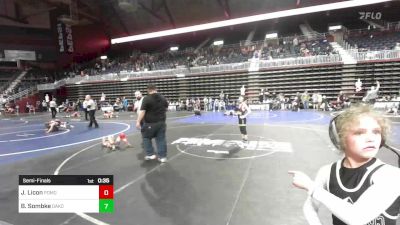 81 lbs Semifinal - Joshua Licon, Pomona Elite vs Braxten Sombke, Dakota Boyz WC