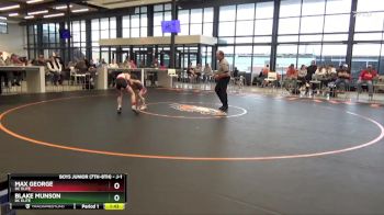 J-1 lbs 1st Place Match - Blake Munson, DC Elite vs Max George, DC Elite