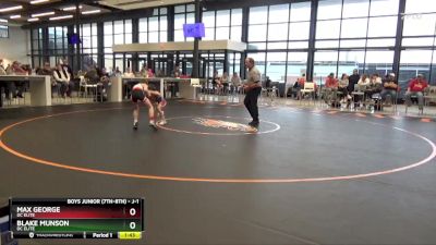 J-1 lbs 1st Place Match - Blake Munson, DC Elite vs Max George, DC Elite