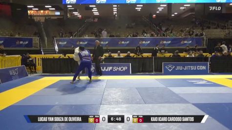 Kaio Icaro Cardoso Santos vs Lucas Yan Souza De Oliveira 2026 Pan Jiu Jitsu IBJJF Championship