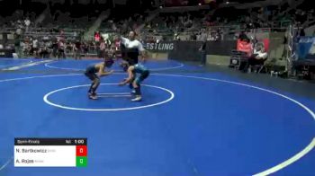 75 lbs Semifinal - Noah Bartkowicz, Pinnacle vs Adrian Rojas, Miami WC