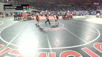 6A Boys 150 lbs Cons. Round 5 - Deacon Odom, North Salem Boys vs Ethan Holstein, McDaniel Boys