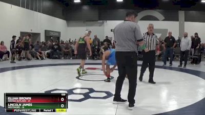 159 lbs Round 3 - Lincoln James, Westshore vs Elijah Brown, Indiana Outlaws