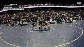 120 lbs Quarterfinal - Ana Sanchez, Olympic vs Olivia Ready, Havelock