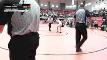 150 lbs 1st Place Match - Keagan Sieracki, Southlake Carroll vs Landon Collins, Arlington Martin