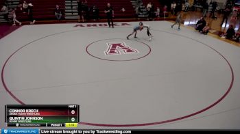 58 lbs Round 5 - Connor Krech, Anoka Youth Wrestling vs Quintin Johnson, Blaine Wrestling