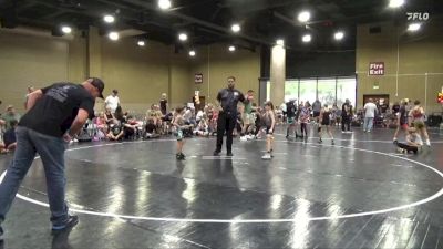 55 lbs Round 5 (6 Team) - Collin Gandee, North DeSoto Red WA vs Owen Mabe, Gulf Coast WC