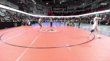 138 lbs Quarterfinal - Jayden Dodge, Nampa vs Jett Scates, Bishop Kelly