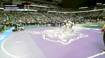 157-2A Cons. Semi - Wylee Lorimor, Cedaredge vs Brandon Vannest, Mancos