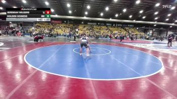 175 lbs Semifinal - Holden Hoiness, Billings Wrestling Club vs Jeremiah Wilgers, Tea Area