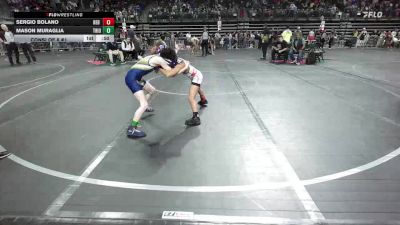 65 lbs Consi Of 8 #1 - Sergio Bolano, Red Nose vs Mason Muraglia, Triumph Trained