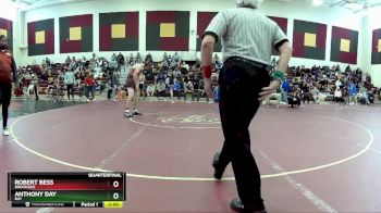 165 lbs Quarterfinal - Robert Bess, Brookside vs Anthony Day, Bay
