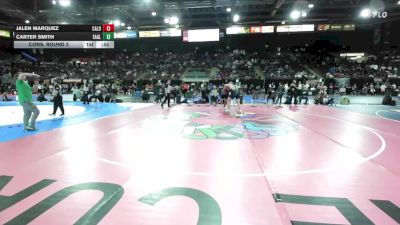 6A 215 lbs Cons. Round 2 - Carter Smith, Eagle vs Jalen Marquez, Caldwell
