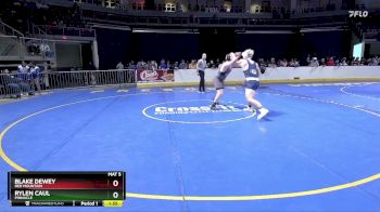 215 lbs Champ. Round 1 - Blake Dewey, Red Mountain vs Rylen Caul, Pinnacle