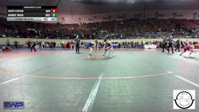 108 lbs Consi Of 8 #2 - Jack Lucas, Sapulpa Jr High vs Avery Rios, Westmoore Wresting