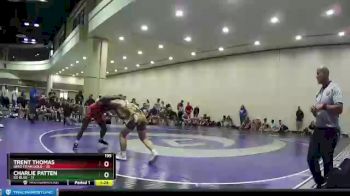 195 lbs Round 2 (8 Team) - Trent Thomas, Ohio Titan Gold vs Charlie Patten, SD Blue