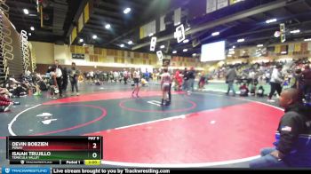 92 lbs Quarterfinal - Calan Childress, Central Coast Most Wanted vs Luke Dudley, Fallbrook Wrestling Club