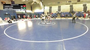 157 lbs Cons. Round 2 - Cannon Long, Shenandoah University vs Casey Smith, Washington & Jefferson