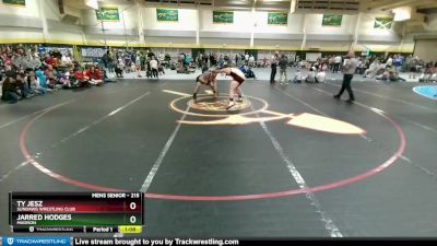 215 lbs Round 4 - Ty Jesz, Sundawg Wrestling Club vs Jarred Hodges, Madison