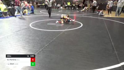 65 lbs Round Of 16 - Baylor Perkins, Valley vs Jackson Bish, Harbor Creek