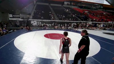 105 lbs Champ. Round 3 - Brooklyn Duelfer, Alaska vs Lola Gonzales, Colorado