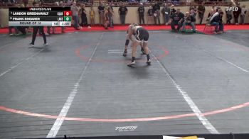 85_B lbs Round Of 16 - Landon Greenawalt, Clarion Limestone vs Frank Shearer, Lakeview
