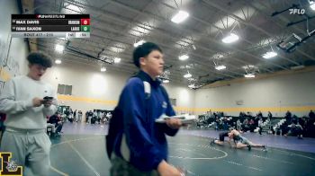 215 lbs 15th Place Match - Max Davis, Branson vs Ivan Saxon, Ladue Horton Watkins