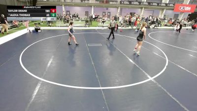 16U Girls - 120 lbs Cons. Semis - Addison McGinness, Storm RTC vs Alexandra Thovson, Kingdom Wrestling