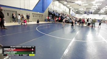 67 lbs Cons. Round 5 - August Ellis, Olympus-Skyline vs Hyrum Storey, Box Elder Stingers