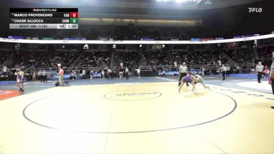 I-124 lbs Champ. Round 2 - Chase Allocca, Carmel vs Marco Provenzano, Fairport