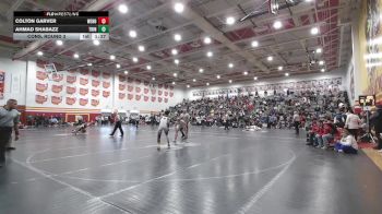 113 lbs Cons. Round 3 - Colton Garver, West Holmes vs Ahmad Shabazz, Trinity