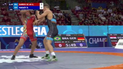 77 kg 1/4 Final - Guilherme De Arruda Porto, Brazil vs Deni Nakaev, Germany