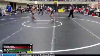 113 lbs Quarterfinals (8 Team) - Jay Alderete, Klein vs Tyden Jones, GET-Melrose/Mindoro