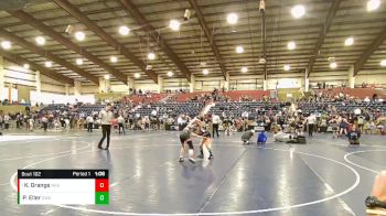 85 lbs 1st Place Match - Kemrie Grange, Ridgeline High School vs Piper Eller, Sanderson Wrestling Academy