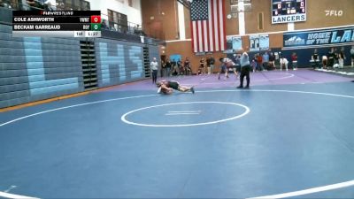 120 lbs Champ. Round 2 - Beckam Garreaud, Roy vs Cole Ashworth, Viewmont