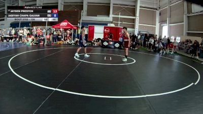 126 lbs Champ. Round 2 - Jayden Preston, Arizona vs Jasiyah Chapa Galvan, California