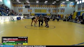 138 White 1st Place Match - Mikel Pierce-Walker, Jensen Beach vs Kellen Chapman, Deland